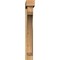 Ekena Millwork Legacy Block Rough Sawn Bracket w/ Offset Brace, Western Red Cedar, 6"W x 32"D x 44"H BKT0604X32X44LEC05RWR - alternate 2